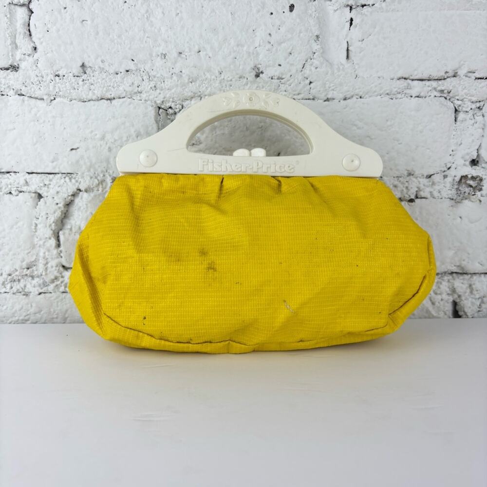 Vintage 80’s Fisher-Price My Little Purse with Floral Patch - Picture 2 of 4